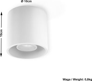 Lampa sufitowa Sollux Orbis 1x40W (SL.0021) 5