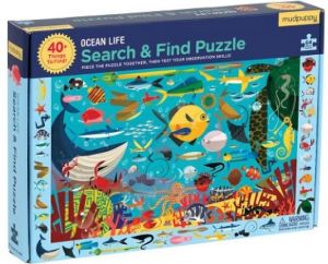 Mudpuppy Puzzle Szukaj I Znajdź Życie Oceanu 64 Elementy (MP51974) 1