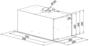 Okap Globalo Aprico 60.1 8