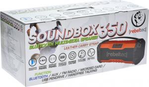 Głośnik Rebeltec SoundBox 350 pomarańczowy ( RBLGLO00026) 4