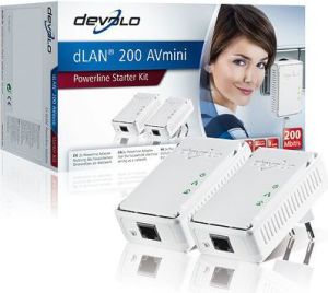 Devolo Adapter dLAN 200 AVmini Starter Kit [01447] / ( dLAN 200 AVmini SK ) 1