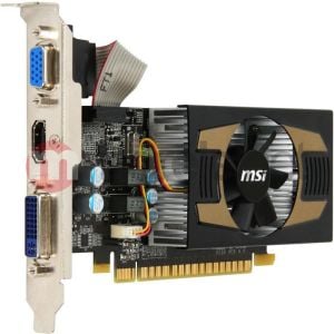 Karta graficzna MSI GeForce GT 430, 1GB DDR3 (64 Bit), HDMI, DVI, D-SUB (N430GT-MD1GD3/LP2) 1