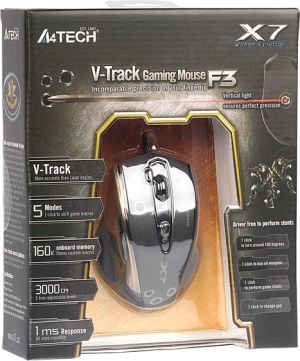 Mysz A4Tech V-Track XGame F3 (A4TMYS41405) 5