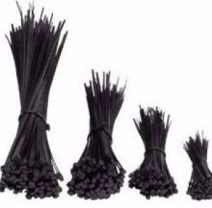 Organizer JAPRO Taśma 368X7,6MM czarna 100szt (884) 2