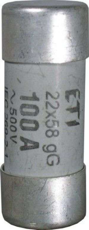 Eti-Polam Wkładka bezpiecznikowa cylindryczna ETI-Polam 22x58mm 20A gG 690V CH22 (002640011) 1