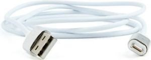 Kabel USB Gembird USB-A - Lightning 1 m Srebrny (CC-USB2-AMLMM-1M) 3