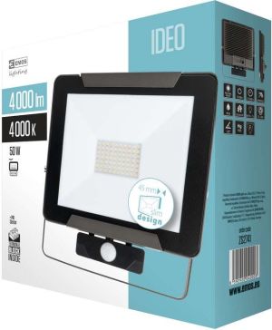 Naświetlacz Emos LED Ideo 50W, z czujnikiem PIR (ZS2741) 2