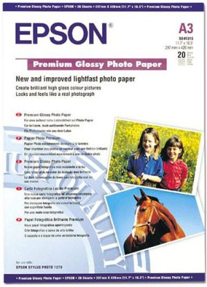 Epson Papier fotograficzny do drukarki A3 (C13S041315) 1