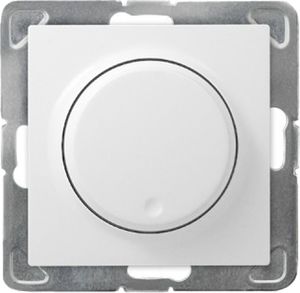 Ospel Ściemniacz uniwersalny OSPEL IMPRESJA do obciążenia żarowego, halogenowego oraz LED biały ŁP-8YL2/m/00 - ŁP-8YL2/m/00 1