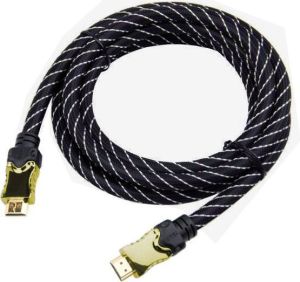 Kabel Qoltec HDMI - HDMI 1.3m złoty (27604) 1