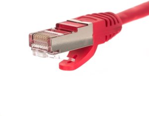 NetRack patchcord RJ45, osłonka zalewana, kat. 5e FTP, 2m czerwony (BZPAT2FR) 2