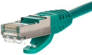 NetRack patchcord RJ45, osłonka zalewana, kat. 5e FTP, 5m zielony (BZPAT5FG) 2