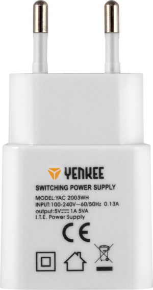 Ładowarka Sencor YAC 2003WH 1x USB-A 1 A (YAC 2003WH) 2