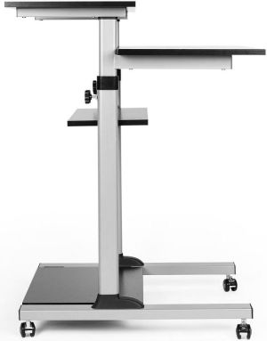 Techly Uniwersalny stolik prezentacyjny do notebooka z 4 półkami regulowany (102833) 4