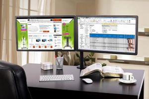 Techly Uchwyt biurkowy na 2 monitory 13" - 27" (ICA-LCD 382-D) 4