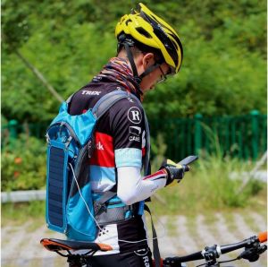 PowerNeed Sunen 8l z panelem solarnym 7 W i bidonem 1,8 l, niebieski (SBS10) 11