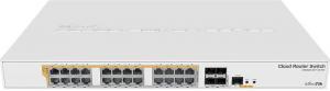 MikroTik 24xGig LAN, 4xSFP+ Rack 19" PoE 802.3af/at 500W (MT CRS328-24P-4S+RM) 1