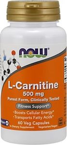 NOW Foods NOW FOODS CARNITINE 500mg - 60 caps. 1