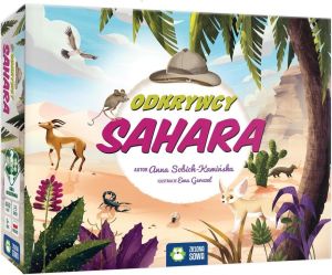 Zielona Sowa Gra planszowa Odkrywcy Sahara 1