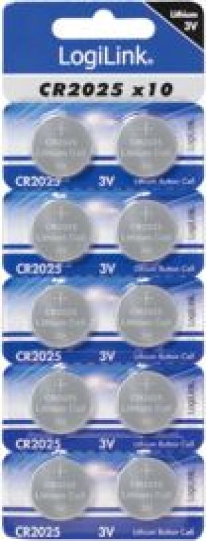 LogiLink Bateria Ultra Power CR2025 10 szt. 4