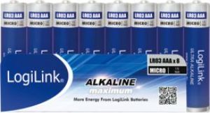 LogiLink Bateria Ultra Power AAA / R03 650mAh 8 szt. 4