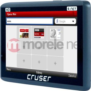 Nawigacja GPS Cruser Sigma 4.net Automapa PL z Traffic LiveDrive 3