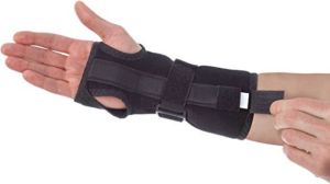 TOROS-GROUP Orteza stawu nadgarstkowego 552 uniwersalna czarna r. 2 4