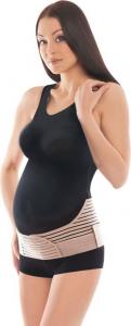 Pas ciążowy TOROS-GROUP ze wzmocnieniem porowaty beżowy r.3 1