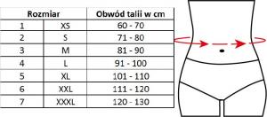 TOROS-GROUP Pas poporodowo-pooperacyjny z szynami usztywniającymi Lux porowaty beżowy r. 5 (152) 3