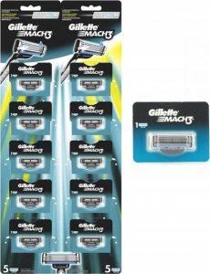 Gilette Wkłady do maszynki GILLETTE Mach3 10 sztuk - 7702018416516 3