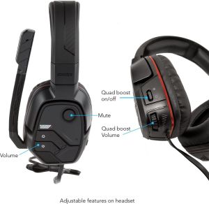 Słuchawki PDP Afterglow LvL 6+ Czarne (090-072-EU) 4