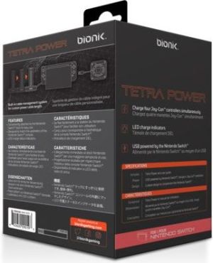 Bionik poczwórna stacja Tetra Power ładująca do Joy-Con (BNK-9019) 2