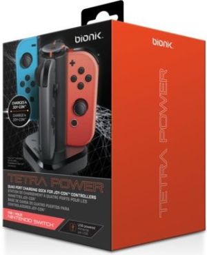 Bionik poczwórna stacja Tetra Power ładująca do Joy-Con (BNK-9019) 3