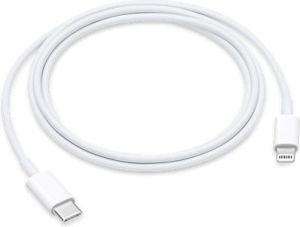 Kabel USB Apple USB-C - Lightning 1 m Biały (MQGJ2ZM/A) 1