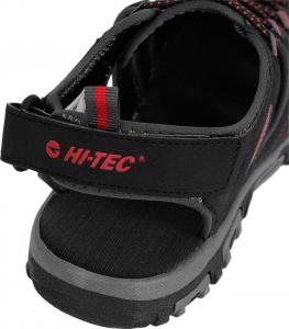 Hi-Tec Sandały męskie Tiore czarno-czerwone r. 44 5