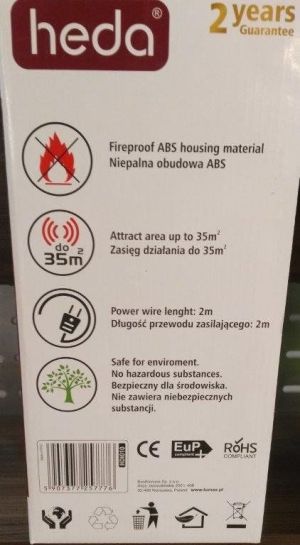 BestService Lampa owadobujcza Heda insect killer lamp 6W (HDI010) 3