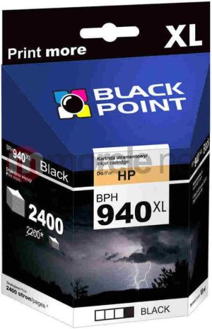Tusz Black Point tusz BPH940XLBK / C4906AE nr 940XL (black) 1