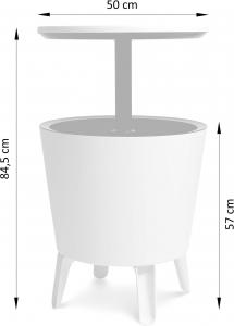 Keter Barek ogrodowy Curver Keter COOL BAR kremowy - czekoladowy - 230900 2