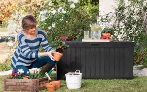 Skrzynia ogrodowa Keter Marvel Plus 270 l Antracyt 3