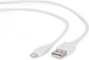 Kabel USB Esperanza Lightning 8 pin, 0.5m, biały (CC-USB2-AMLM-W-0.5M) 1
