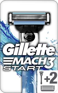 Gilette Maszynka do golenia  Mach3 Start + 3 wkłady 2