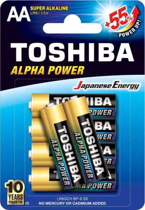 Toshiba Bateria Alpha Power AA / R6 6 szt. 1