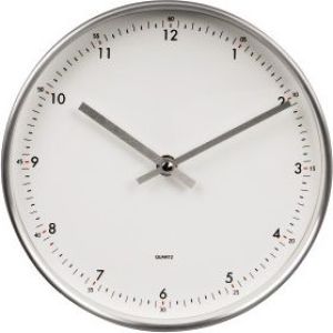 Hama Zegar Ścienny AG 250 CHROM Ramka Okrągły D04947 1