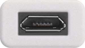 Adapter USB Goobay USB-C - microUSB Biały  (71398) 3