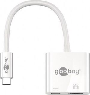 Stacja/replikator Goobay USB-C - HDMI + USB-C Biały  (62110) 5