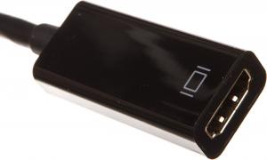 Adapter AV Goobay DisplayPort - HDMI czarny (67881) 3