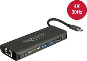 Stacja/replikator Delock 4K Dock USB-C (87721) 2