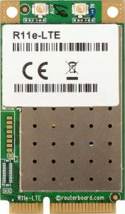 MikroTik Mikrotik R11e-LTE 2G/3G/4G/LTE miniPCI-e card with bands 1/2/3/5/7/8/20/38/40 - MT R11e-LTE 1