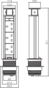 GTV AE-BPW3UK60-80 3