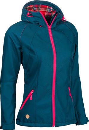 Woox Damska Wodoodporna 10000 mm Kurtka Softshell | Niebieska Mollis Concha Sport Chica r. 44 1
